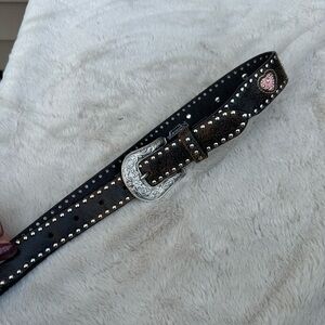 Nocona Girls Brown Western Belt N4413630 Size 26